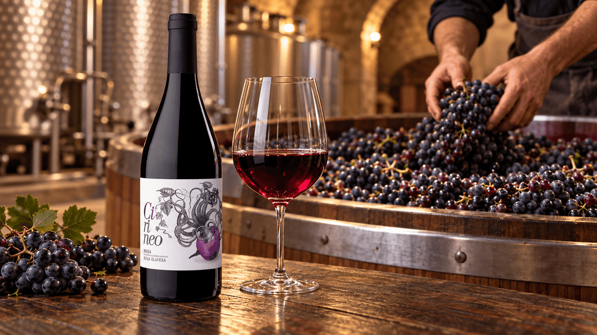 Cirineo Maceración Carbónica: fruta y tradición de Rioja Alavesa - Bergonda Gourmet