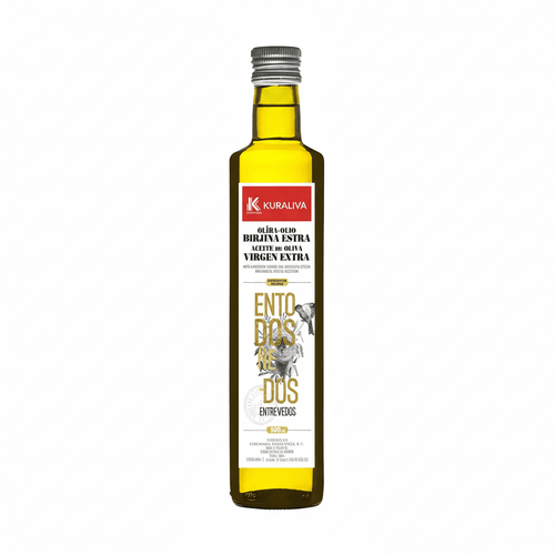 Aceite de Oliva Virgen Extra Entreviñedos (Euskolabel) 0,5L - Elaborados Bergonda SL