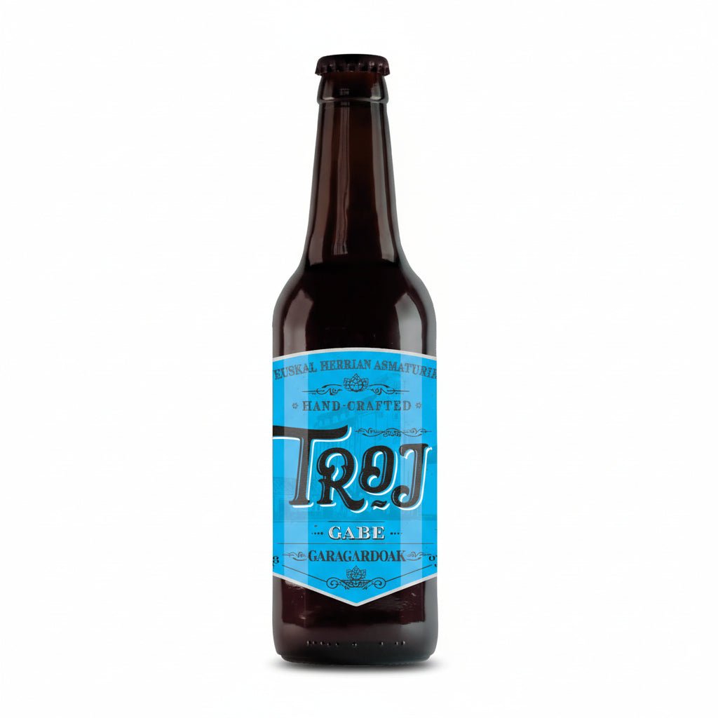 Cerveza Artesanal Troj Sin Alcohol"Lasai Gabe" 0.9% - 33cl - Bergonda Gourmet
